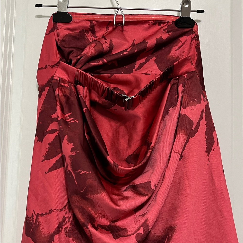 Free People Come Undone Strapless Top Sz Small - Picture 5 of 9